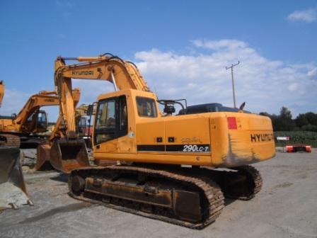 HYUNDAI R290LC-7 CRAWLER EXCAVATOR PARTS MANUAL