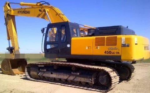 HYUNDAI R450LC-7A CRAWLER EXCAVATOR PARTS MANUAL