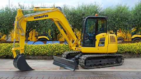 KOMATSU PC80MR-3 (US) CRAWLER EXCAVATOR PARTS MANUAL