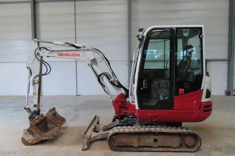 TAKEUCHI TB230 COMPACT EXCAVATOR CE8E000 SERVICE REAPAIR MANUAL