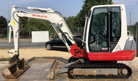 TAKEUCHI TB240 COMPACT EXCAVATOR CG8E000 SERVICE REAPAIR MANUAL