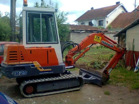 TAKEUCHI TB25 COMPACT EXCAVATOR PARTS MANUAL PARTS MANUAL