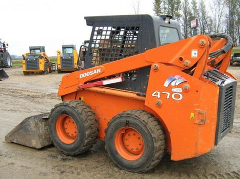 Doosan 470 Plus Skid Steer Hydraulic Option Manual