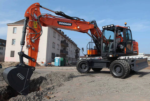 Doosan DX140W Wheel Excavator Electrical 7 monitor Schematic Diagram Manual