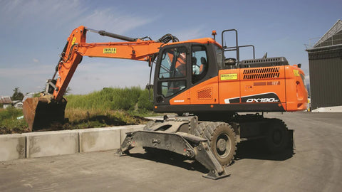 Doosan DX190W Wheel Excavator Hydraulic Schematic Diagram Manual