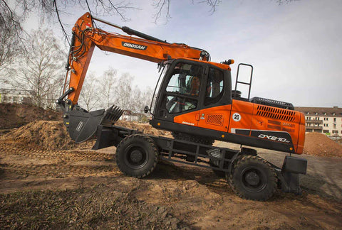 Doosan DX210W-5 Wheel Excavator Electrical Schematic Diagram Manual