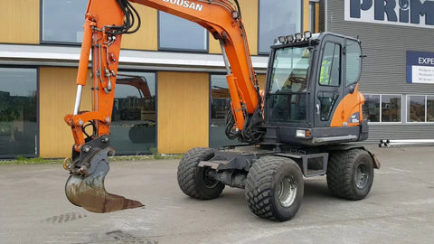 Doosan DX55W Wheel Excavator Electrical Schematic Diagram Manual