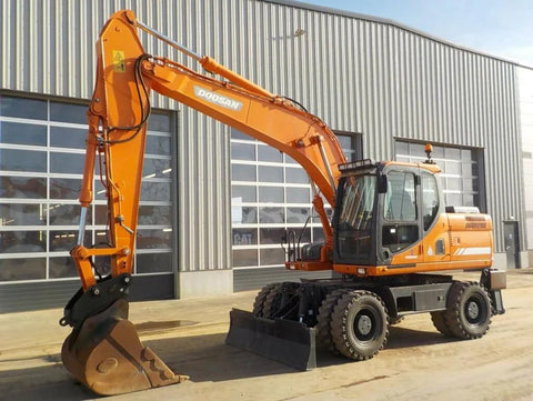 Doosan DX170W-3 Wheel Excavator Electrical ROPS Schematic Diagram Manual