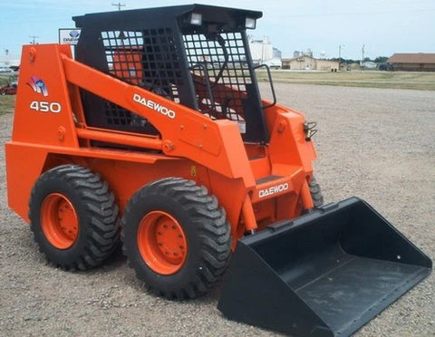 Doosan 430, 440, 450, 460 Skid Steer Loader Service Repair Manual
