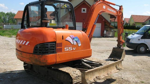 Doosan Solar 55-V Plus Crawled Excavator Workshop Service Repair Manual