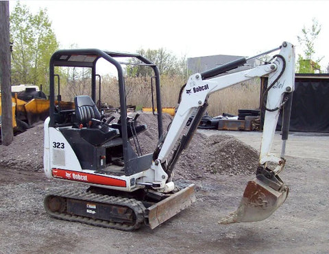 Bobcat 323 Compact Excavator Parts Manual A9JZ11001