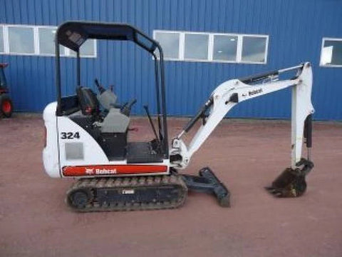 Bobcat 324 Compact Excavator Parts Manual AKY511001