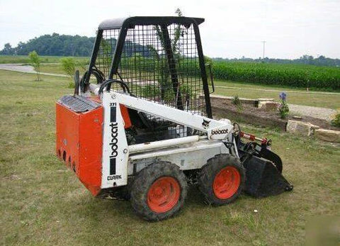 Bobcat 371 FSM Skid Steer Loader Parts Manual 495311001