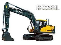 Hyundai HX225S L Crawler Excavator Service Repair Manual