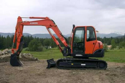 Kubota KX080-3 Crawler Excavator Operator Manual