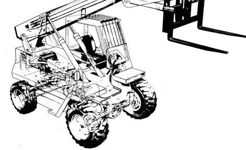JCB 525 530 Telescopic Handler Parts Manual
