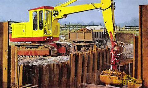 JCB 7 7C 8C 8D Parts Manual