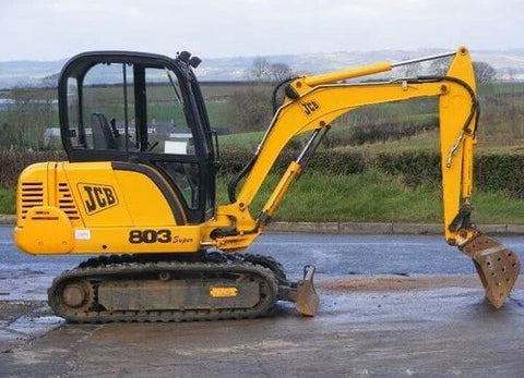 JCB 802.7 803 804 Mini Excavator Service Repair Manual