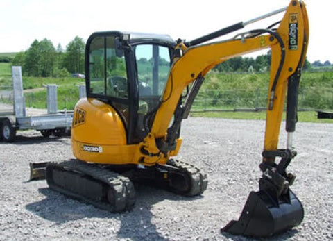 JCB 8025Z 8030Z 8035Z Mini Excavator Service Repair Manual