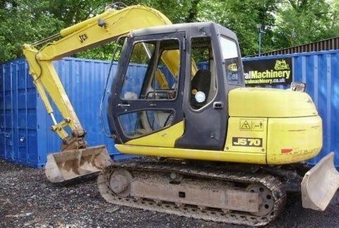 JCB JS70 Tracked Excavator Service Repair Manual