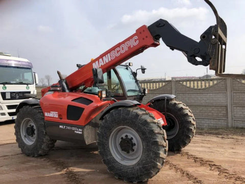 Manitou MLT 741 - 120 LSU Telescopic Forklift Service Repair Manual