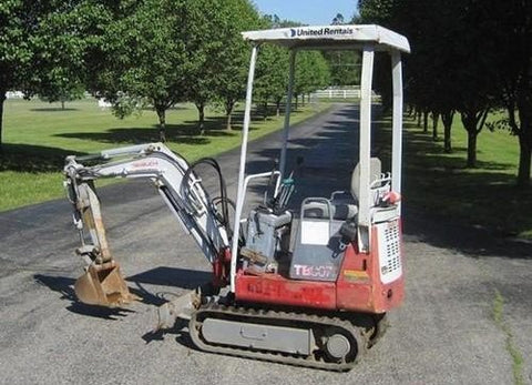 Takeuchi TB007 Compact Excavator Operators Manual