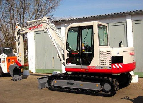 Takeuchi TB070 Compact Excavator Operators Manual