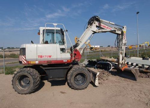 Takeuchi TB175W Mini Compact Excavator Parts Manual