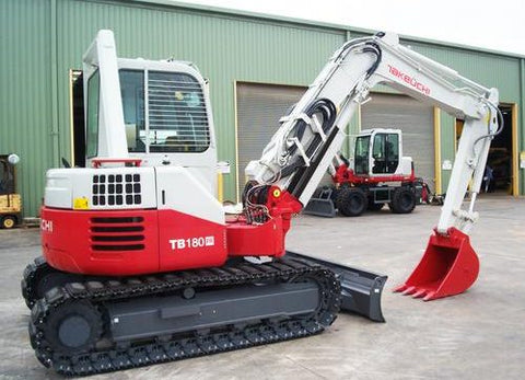 Takeuchi TB180FR Mini Compact Excavator Workshop Service Repair Manual