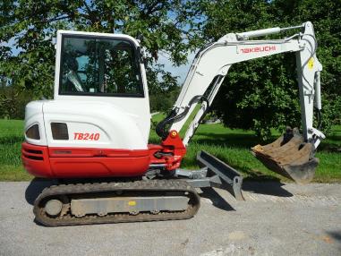 Takeuchi TB240 Mini Compact Excavator Workshop Service Repair Manual