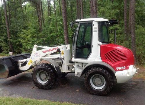 Takeuchi TW80 Series Wheel Loader Workshop Service Repair Manual