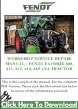 Reliable-Store - Fendt Service Repair Manual