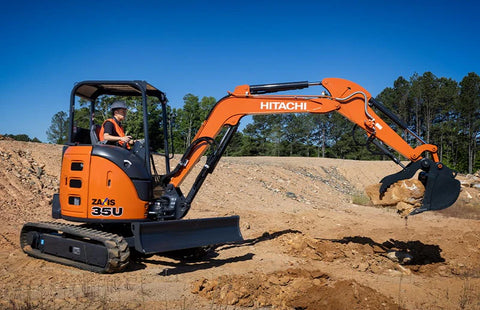 Hitachi Zaxis 35U-5N Excavator Parts Manual
