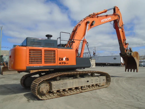 Hitachi ZX 470LC-5B Excavator Parts Manual