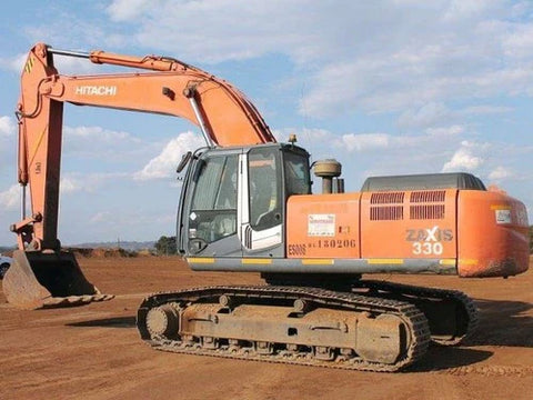 Hitachi Zaxis 330, 350, 370 Excavator Complete Service Repair Manual