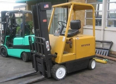 Hyster E30B E40B E50B E60BS Electric Forklift Truck B108 Series Spare Parts Manual
