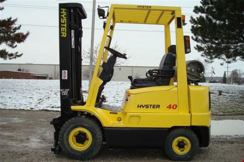 Hyster H40XM, H44XM, H48XM, H50XM, H52XM -16CH Forklift Truck G117 Series Service Repair Manual