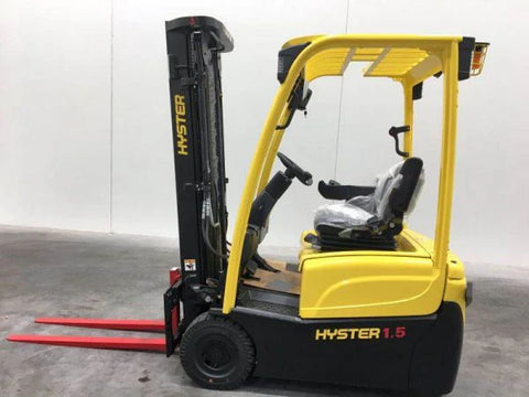 Hyster J1.5XNT, J1.6XNT, J1.8XNT, J2.0XNT Electric Forklift Truck K160 Series Service Repair Manual