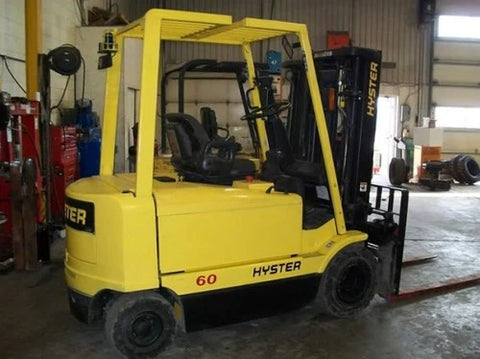 Hyster J40XM, J50XM, J60XM, J65XM Electric Forklift Truck A216 Series Spare Parts Manual