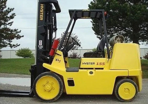 Hyster S135XL, S155XL, S155XLS (S6.00XL, S7.00XL) Diesel and LPG Forklift Truck B024 Series Parts Manual