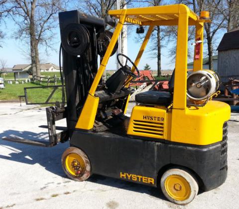 Hyster S30E, S40E, S50E, S60ES Diesel/LPG Forklift Truck D002 Series Workshop Service Repair Manual (USA)