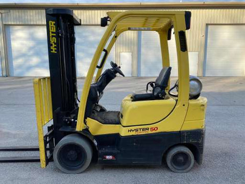 Hyster S50CT Diesel and LPG Forklift Truck A267 Series Workshop Service Repair Manual