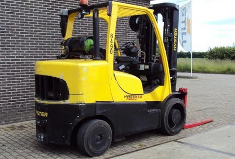Hyster S6.0FT, S7.0FT Forklift Truck E024 series Workshop Service Repair Manual