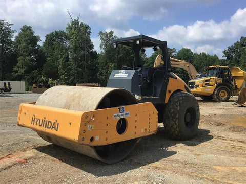 Hyundai HR120C-9 (canopy) Road Roller Operator Manual
