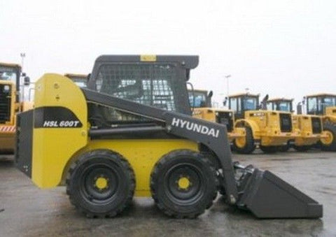 Hyundai HSL600T-680T Skid Steer Loaders Operator Manual