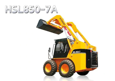 Hyundai HSL850-7A Skid Steer Loaders Operator Manual