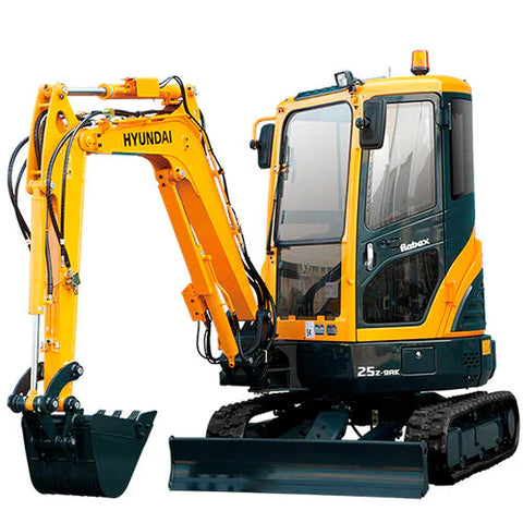 Hyundai R25Z-9AK Mini Excavator Operator Manual