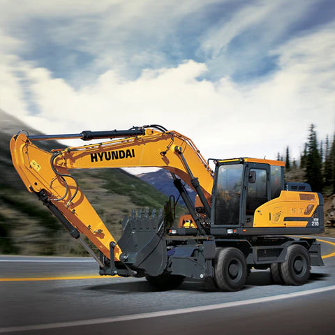 Hyundai HW210 Wheeled Excavator Service Repair Manual