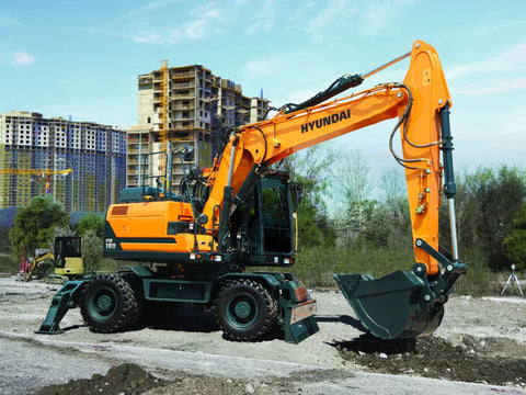 Hyundai HW210 Wheeled Excavator Service Repair Manual