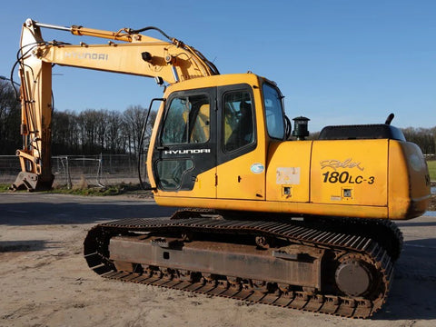 Hyundai R180LC-3 Crawler Excavator Operator Manual